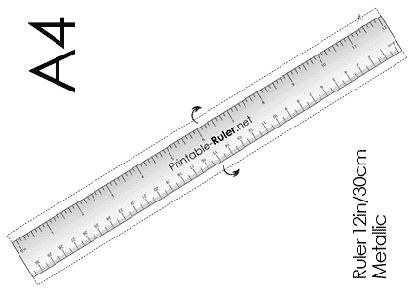 exact scale ruler